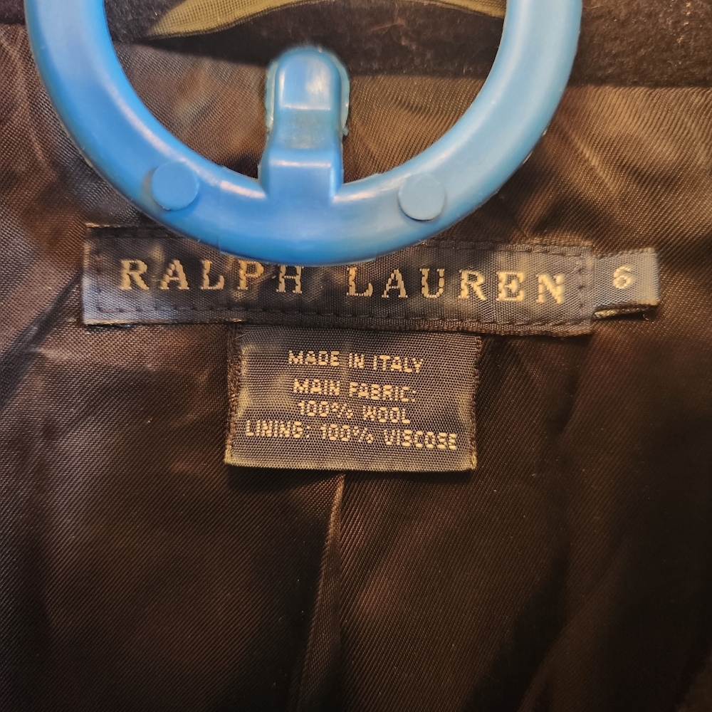 Ralph lauren blue label wool coat size 6 - Picture 7 of 11